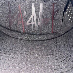 Hall Of Fame Mesh Buckle Back Hat Cap Black Men’s One Size Adjust